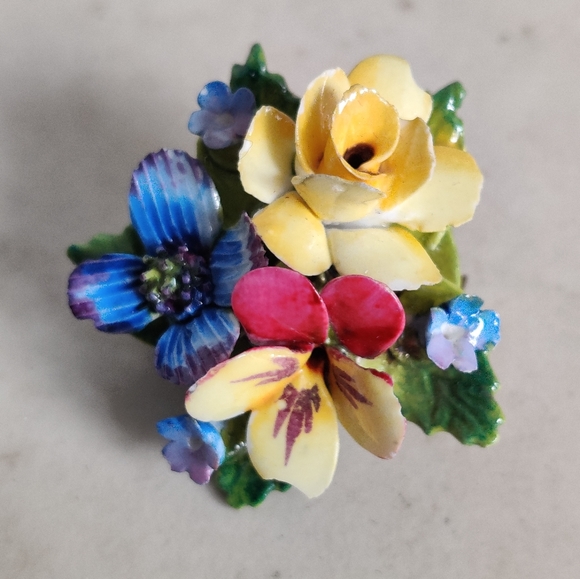 🇨🇦 Antique Staffordshire Crown jewelry set - Picture 5 of 16